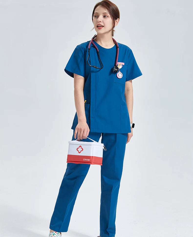 Uniform Medical Scrubs Set – Professional Nurse & Doctor Workwear | Medirubs
