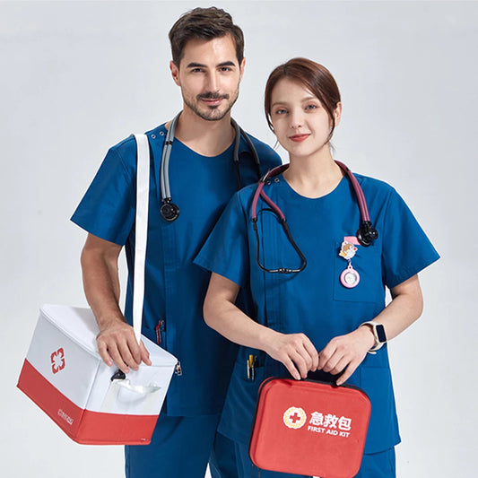 Uniform Medical Scrubs Set – Professional Nurse & Doctor Workwear | Medirubs