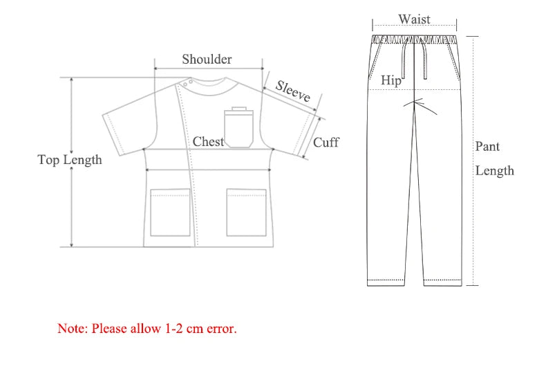 Uniform Medical Scrubs Set – Professional Nurse & Doctor Workwear | Medirubs