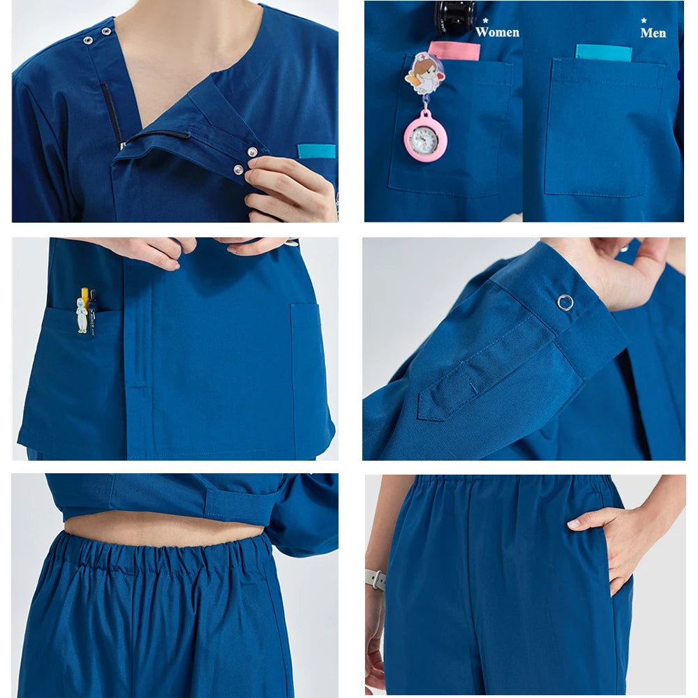 Uniform Medical Scrubs Set – Professional Nurse & Doctor Workwear | Medirubs