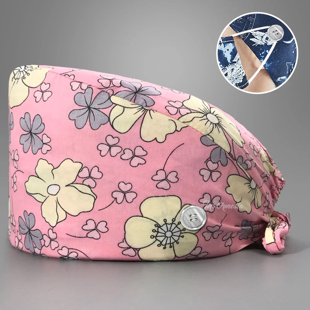 Nurse Scrubs Cap – Adjustable Medical Headwear | Medirubs