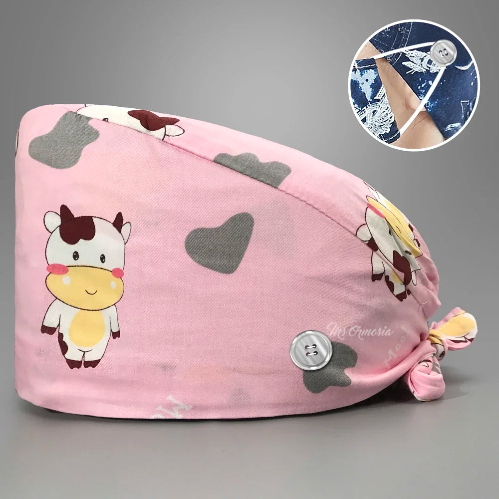 Nurse Scrubs Cap – Adjustable Medical Headwear | Medirubs