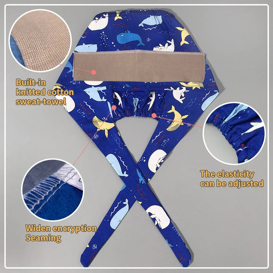 Nurse Scrubs Cap – Adjustable Medical Headwear | Medirubs