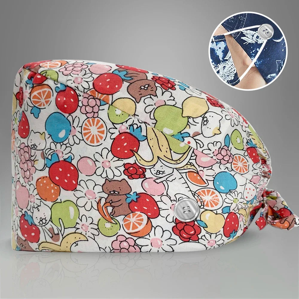 Nurse Scrubs Cap – Adjustable Medical Headwear | Medirubs