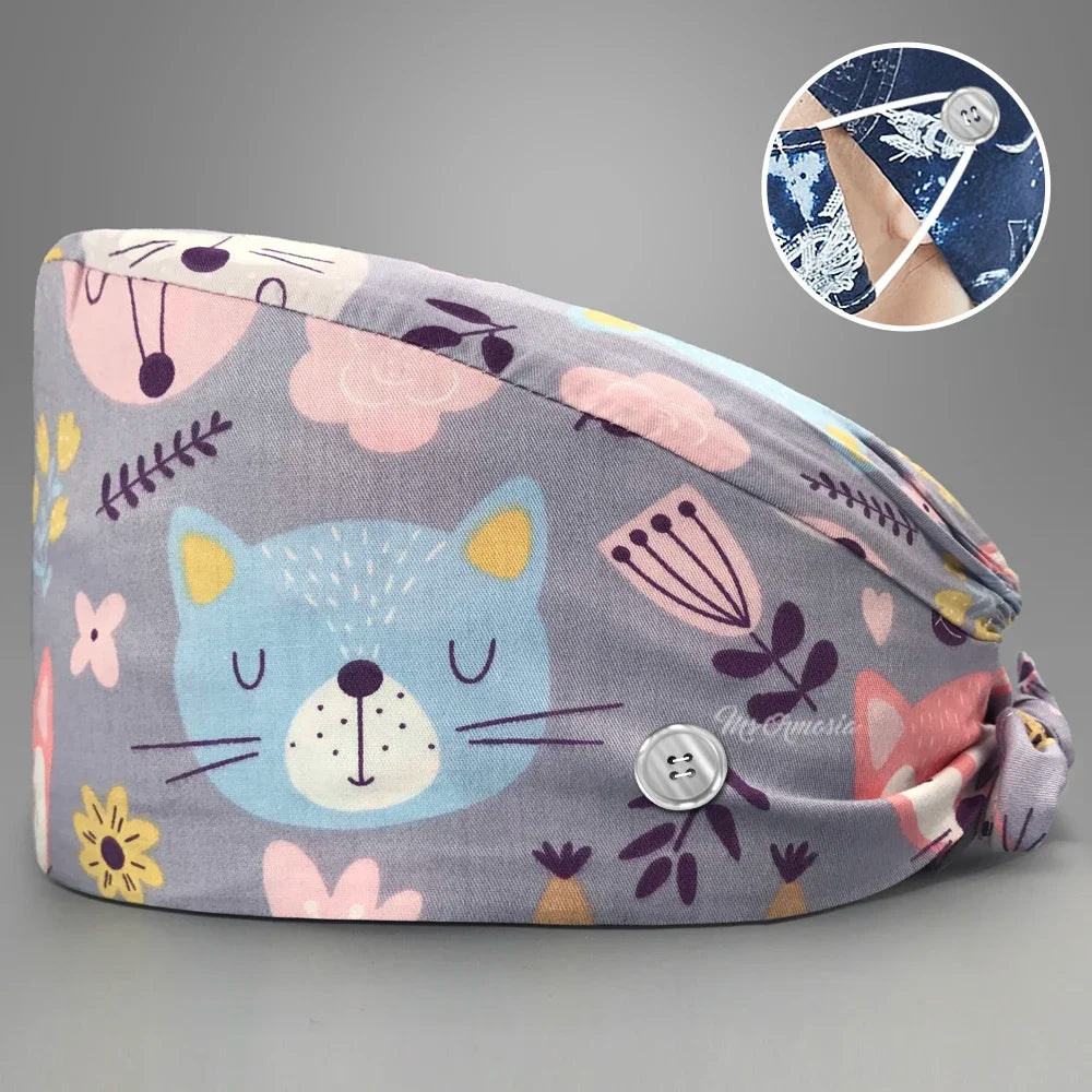 Nurse Scrubs Cap – Adjustable Medical Headwear | Medirubs