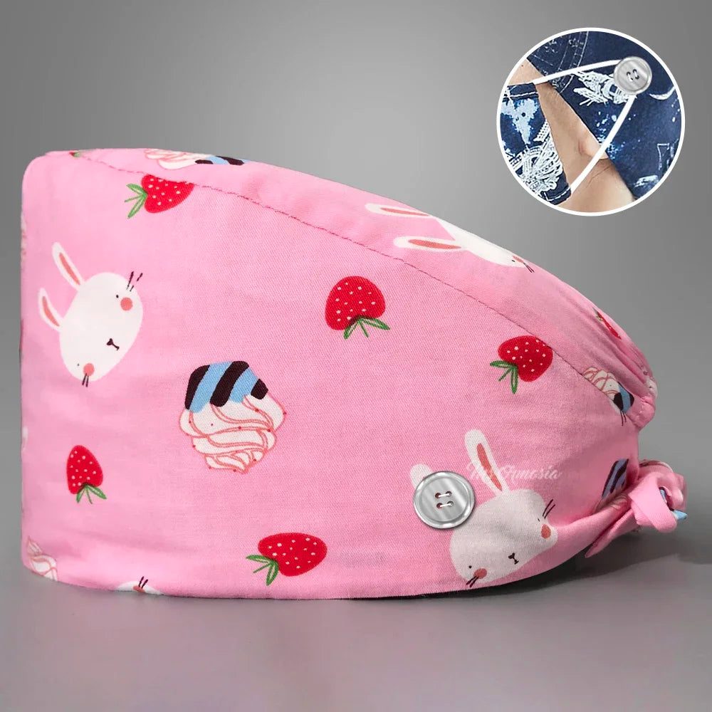 Nurse Scrubs Cap – Adjustable Medical Headwear | Medirubs