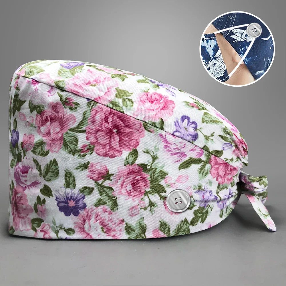 Nurse Scrubs Cap – Adjustable Medical Headwear | Medirubs