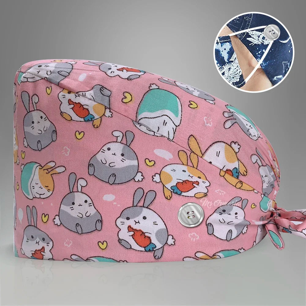 Nurse Scrubs Cap – Adjustable Medical Headwear | Medirubs