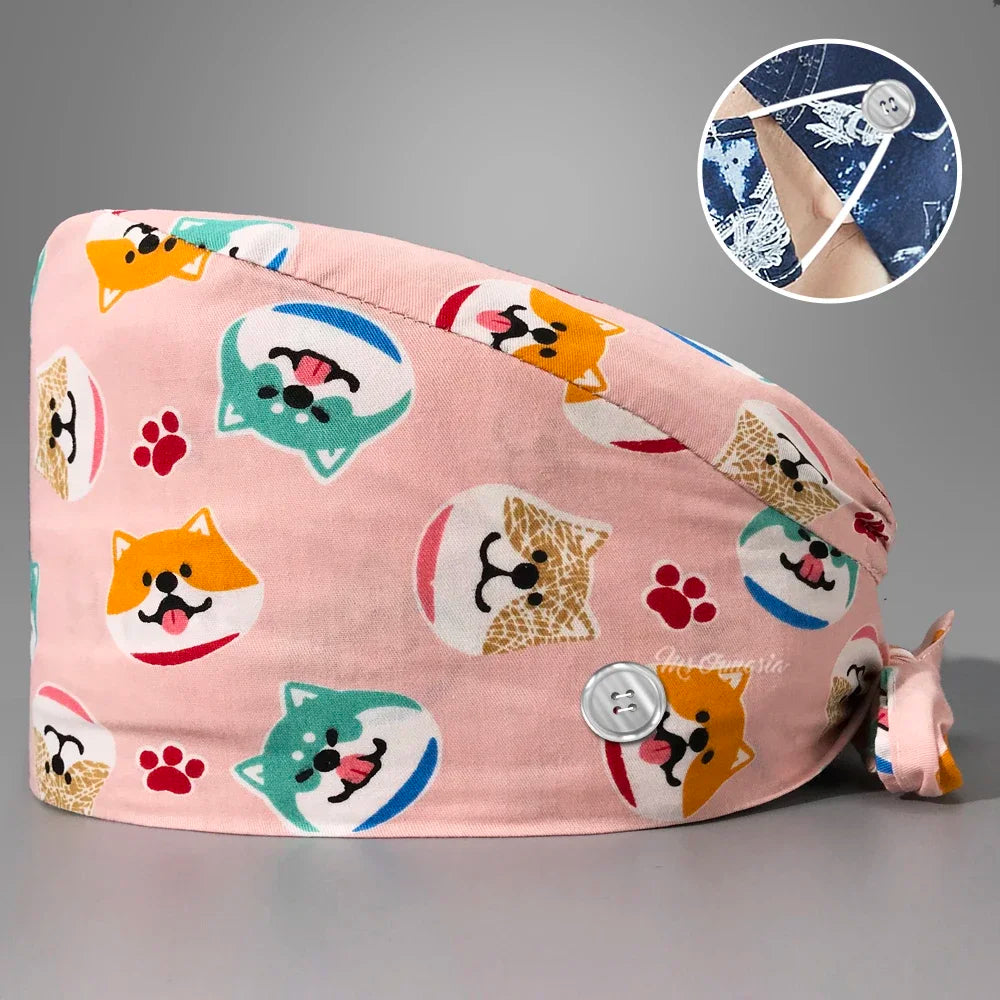 Nurse Scrubs Cap – Adjustable Medical Headwear | Medirubs