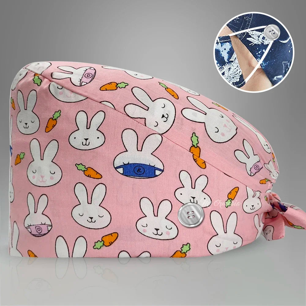 Nurse Scrubs Cap – Adjustable Medical Headwear | Medirubs