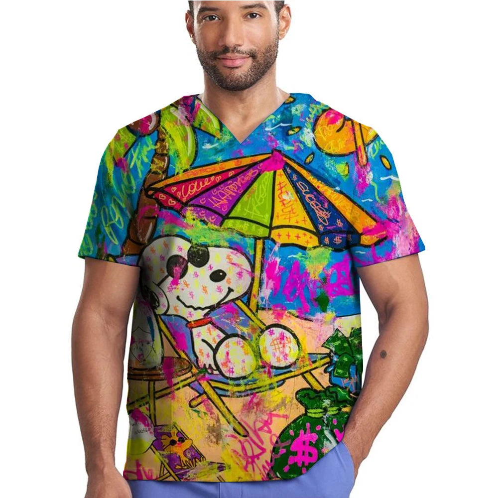 Nursing Scrubs – Snoopy Print | Medirubs Edition