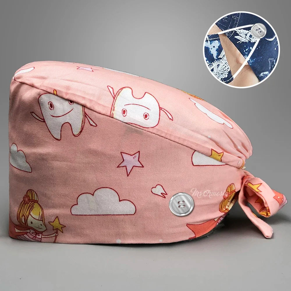 Nurse Scrubs Cap – Adjustable Medical Headwear | Medirubs