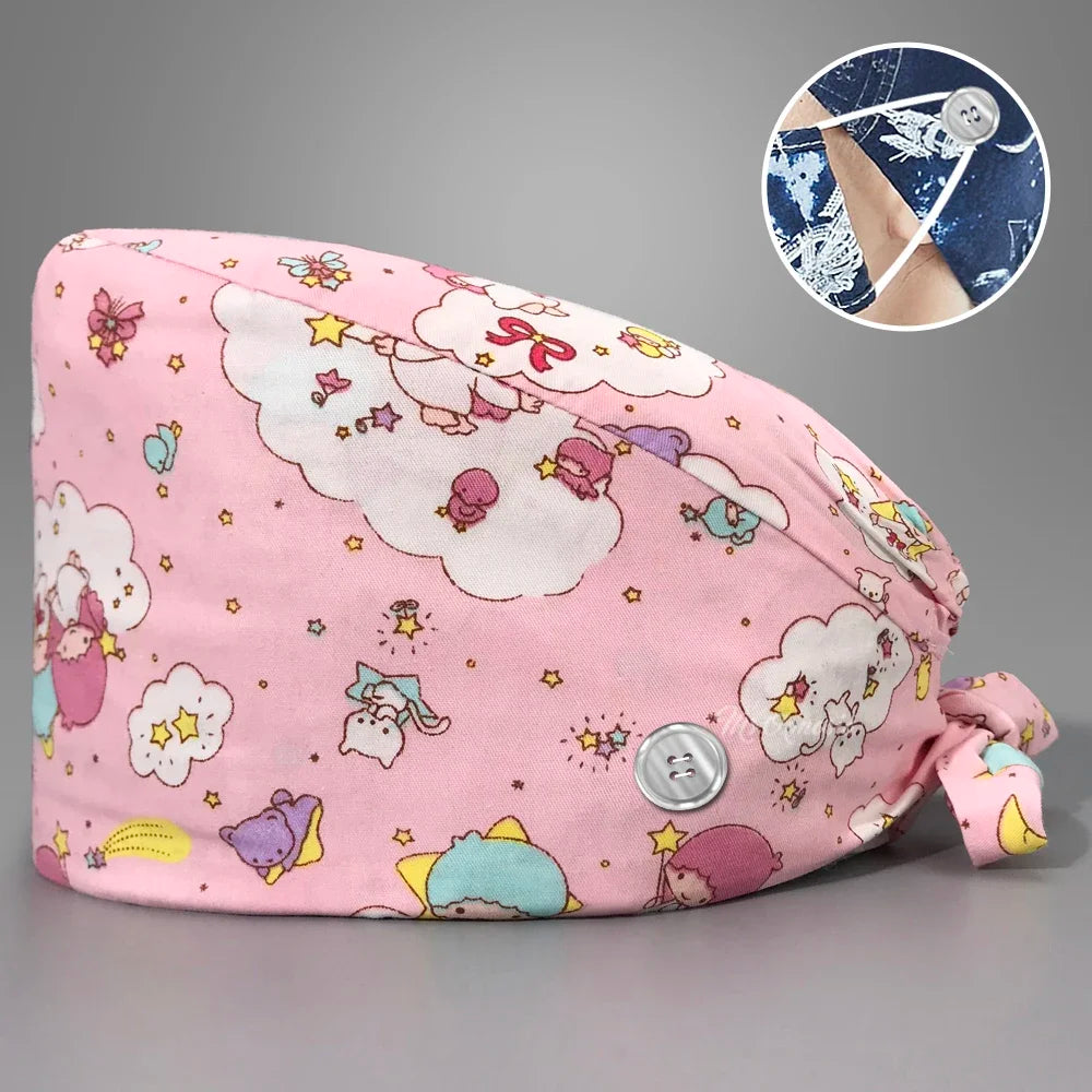 Nurse Scrubs Cap – Adjustable Medical Headwear | Medirubs