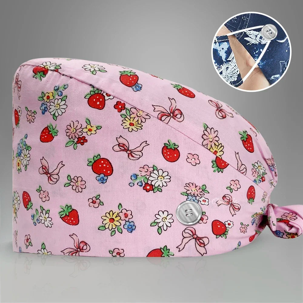 Nurse Scrubs Cap – Adjustable Medical Headwear | Medirubs