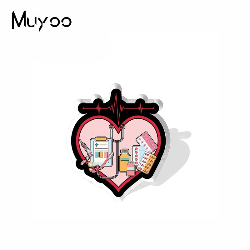 Handcraft Epoxy Acrylic Badge Pin